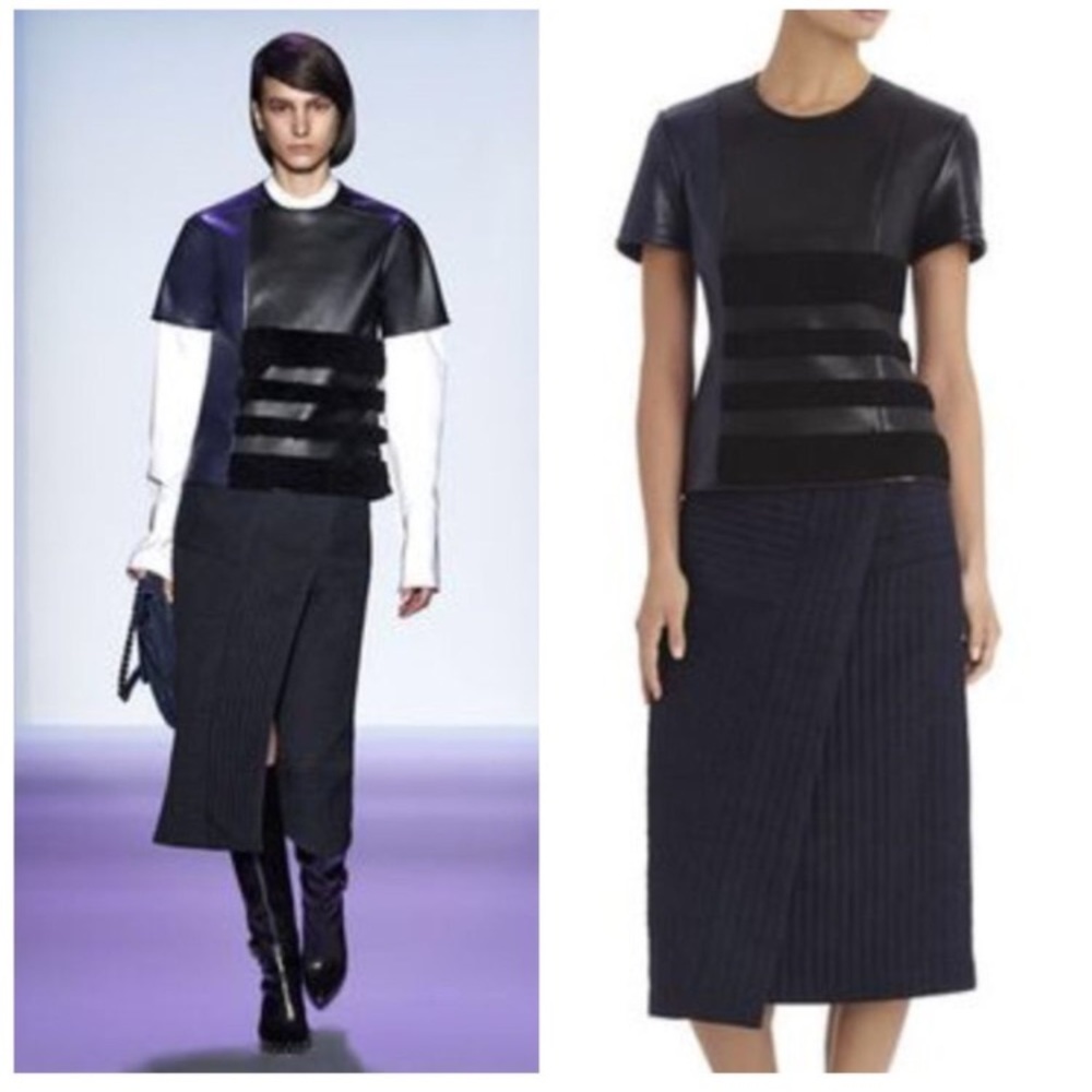 NWOT BCBGMAXAZRIA RUNWAY "MIJO" XS COUTURE TOP